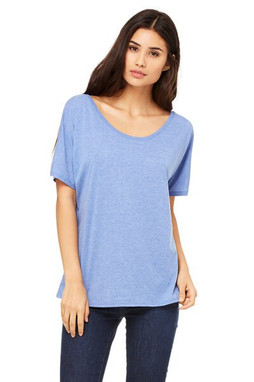Bella+Canvas 8816 - Remera suelta simple para mujer 