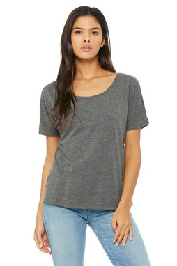 Bella+Canvas 8816 - Remera suelta simple para mujer 