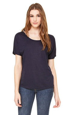 Bella+Canvas 8816 - Bella+Canvas Relaxed Fit Flowy Tee for Women