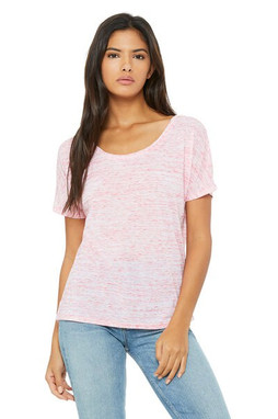 Bella+Canvas 8816 - Bella+Canvas Relaxed Fit Flowy Tee for Women