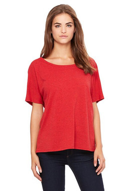 Bella+Canvas 8816 - Bella+Canvas Relaxed Fit Flowy Tee for Women