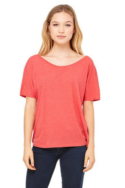 Bella+Canvas 8816 - Remera suelta simple para mujer 