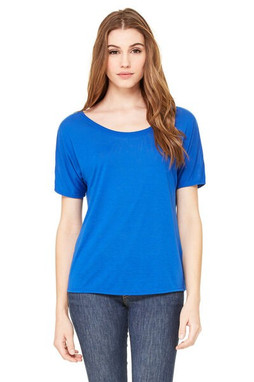 Bella+Canvas 8816 - Bella+Canvas Relaxed Fit Flowy Tee for Women