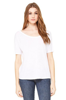 Bella+Canvas 8816 - Remera suelta simple para mujer 