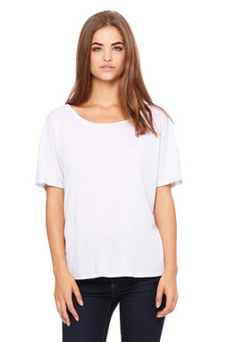 Bella+Canvas 8816 - Bella+Canvas Relaxed Fit Flowy Tee for Women