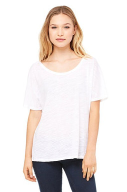 Bella+Canvas 8816 - Bella+Canvas Relaxed Fit Flowy Tee for Women