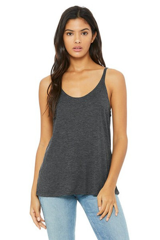 Bella+Canvas 8838 - Ultra-Soft Ladies Slouchy Tank with Thin Straps