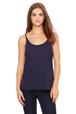 Bella+Canvas 8838 - Ultra-Soft Ladies Slouchy Tank with Thin Straps