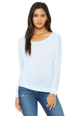 Bella+Canvas 8850 - Ladies Flowy Off Shoulder Long Sleeve Shirt