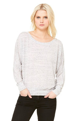 Bella+Canvas 8850 - Ladies' Flowy Off Shoulder Long Sleeve Shirt