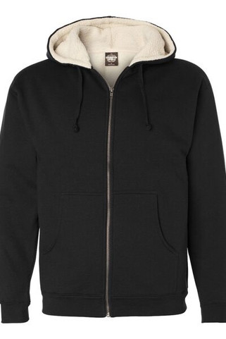 Independent Trading Co. EXP40SHZ - Sherpa Lined Full-Zip Hooded Sweatshirt