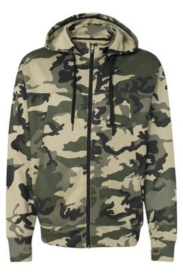 Independent Trading Co. EXP80PTZ - Poly-Tech Hooded Full-Zip Sweatshirt