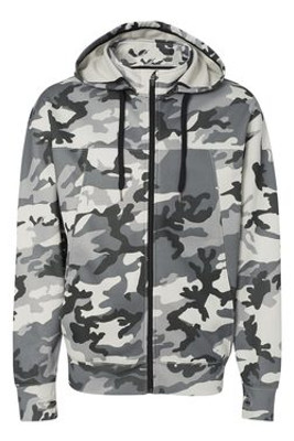 Independent Trading Co. EXP80PTZ - Poly-Tech Hooded Full-Zip Sweatshirt