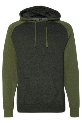 Independent Trading Co. IND40RP - Raglan Hooded Pullover