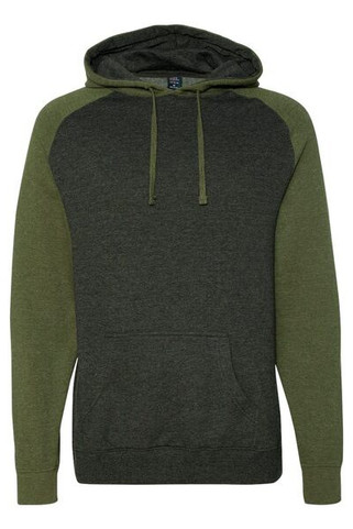 Independent Trading Co. IND40RP - Raglan Hooded Pullover