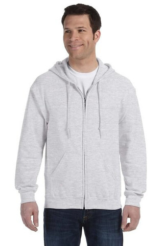 Gildan sweatshirt with zipper for men black