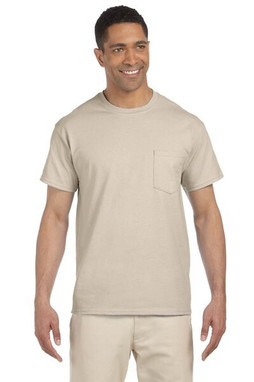 Gildan 2300 - Venta al por mayor de remera Ultra Cotton con bolsilllo