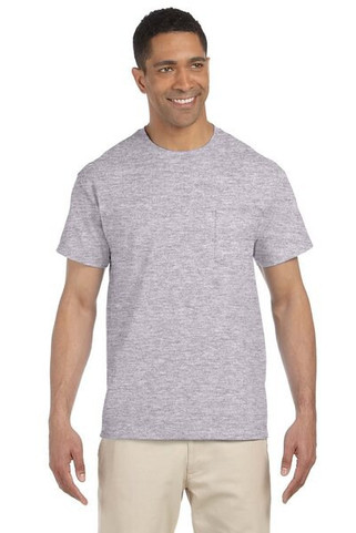 Gildan 2300 - Venta al por mayor de remera Ultra Cotton con bolsilllo