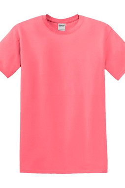 Gildan t shirts for men dark orange