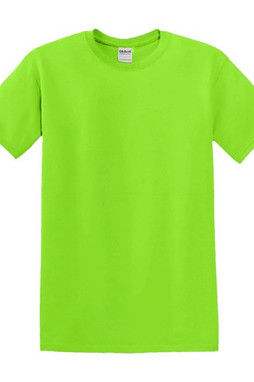 Gildan t shirts for men dark orange