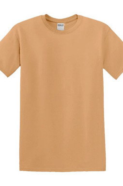 Gildan t shirts for men dark orange