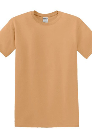 Gildan t shirts for men dark orange