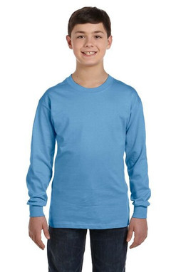 Gildan 5400B - Remera manga larga Heavy Cotton para jóvenes 