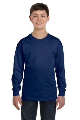 Gildan 5400B - Remera manga larga Heavy Cotton para jóvenes