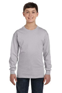 Gildan 5400B - Remera manga larga Heavy Cotton para jóvenes 
