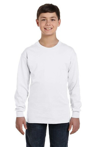 Gildan 5400B - Remera manga larga Heavy Cotton para jóvenes