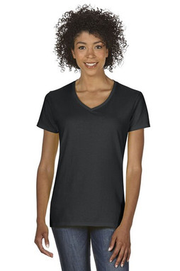 Gildan 5V00L - Camiseta de Algodón Pesado con Cuello en V para Mujer