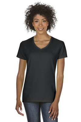 Gildan 5V00L - Gildan Women's Heavy Cotton V-Neck Tee with Tearaway Label