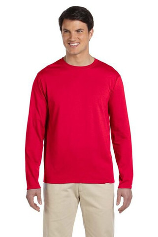 Gildan 64400 - Ultra Soft Long Sleeve Cotton T-Shirt by Gildan
