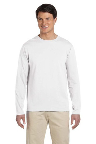 Gildan 64400 - Ultra Soft Long Sleeve Cotton T-Shirt by Gildan