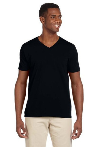Gildan 64V00 - Gildan Softstyle V-Neck Cotton T-Shirt for Men