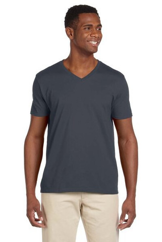 Gildan 64V00 - Gildan Softstyle V-Neck Cotton T-Shirt for Men