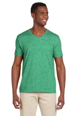 Gildan 64V00 - Gildan Softstyle V-Neck Cotton T-Shirt for Men