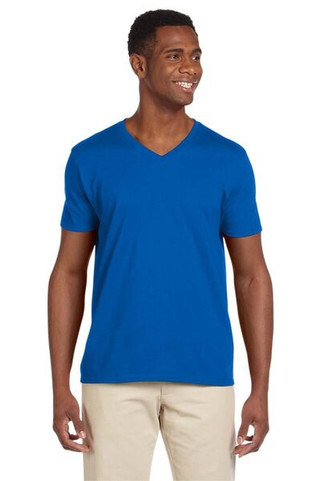 Gildan 64V00 - Gildan Softstyle V-Neck Cotton T-Shirt for Men