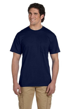 Gildan 8300 - Venta al por mayor de remera DryBlend 50/50 con bolsillo 