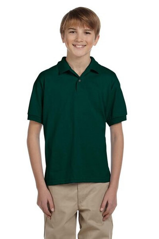 Gildan 8800B - Youth DryBlend Moisture-Wicking Polo Shirt by Gildan