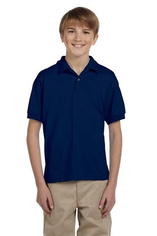 Gildan 8800B - Youth DryBlend Moisture-Wicking Polo Shirt by Gildan