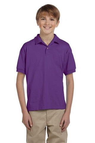 Gildan 8800B - Youth DryBlend Moisture-Wicking Polo Shirt by Gildan