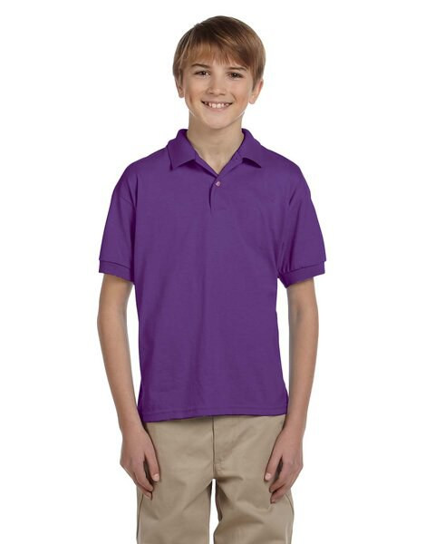 Gildan 8800B - Youth DryBlend Moisture-Wicking Polo Shirt by Gildan