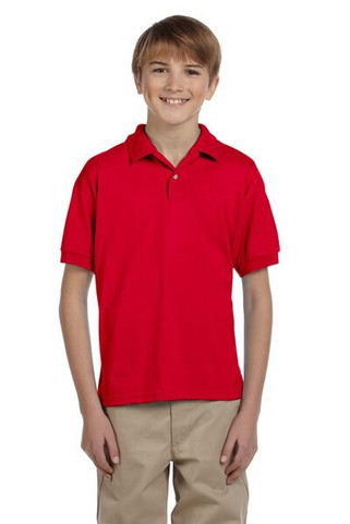 Gildan 8800B - Youth DryBlend Moisture-Wicking Polo Shirt by Gildan
