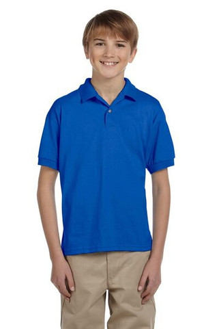 Gildan 8800B - Youth DryBlend Moisture-Wicking Polo Shirt by Gildan