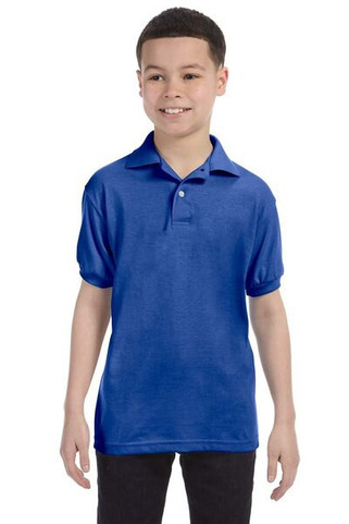 Hanes 054Y - Youth Jersey 50/50 Sport Shirt