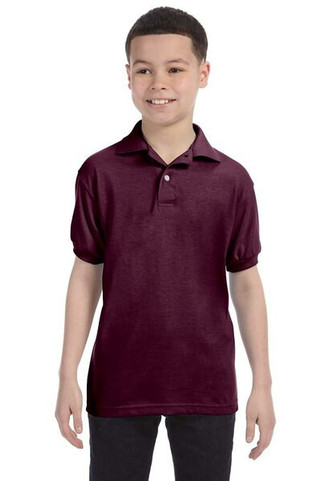 Hanes 054Y - Youth Jersey 50/50 Sport Shirt