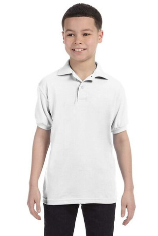 Hanes 054Y - Youth Jersey 50/50 Sport Shirt