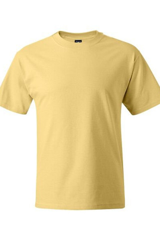 Hanes 5180 - Camiseta Resistente de Algodón Hanes