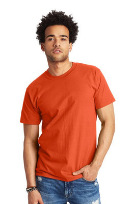 Hanes 5180 - Camiseta Resistente de Algodón Hanes